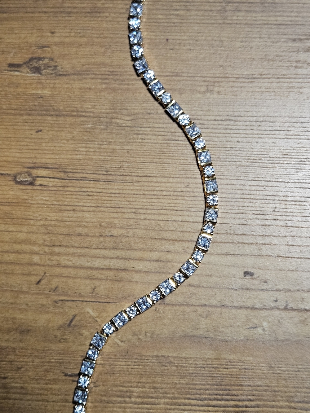 Vintage Cubic zirconia tennis Bracelet